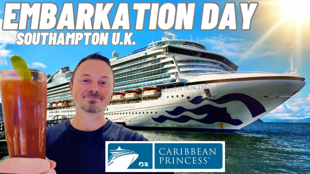 Princess Cruises Caribbean Princess Embarkation Day (Southampton to Norway)